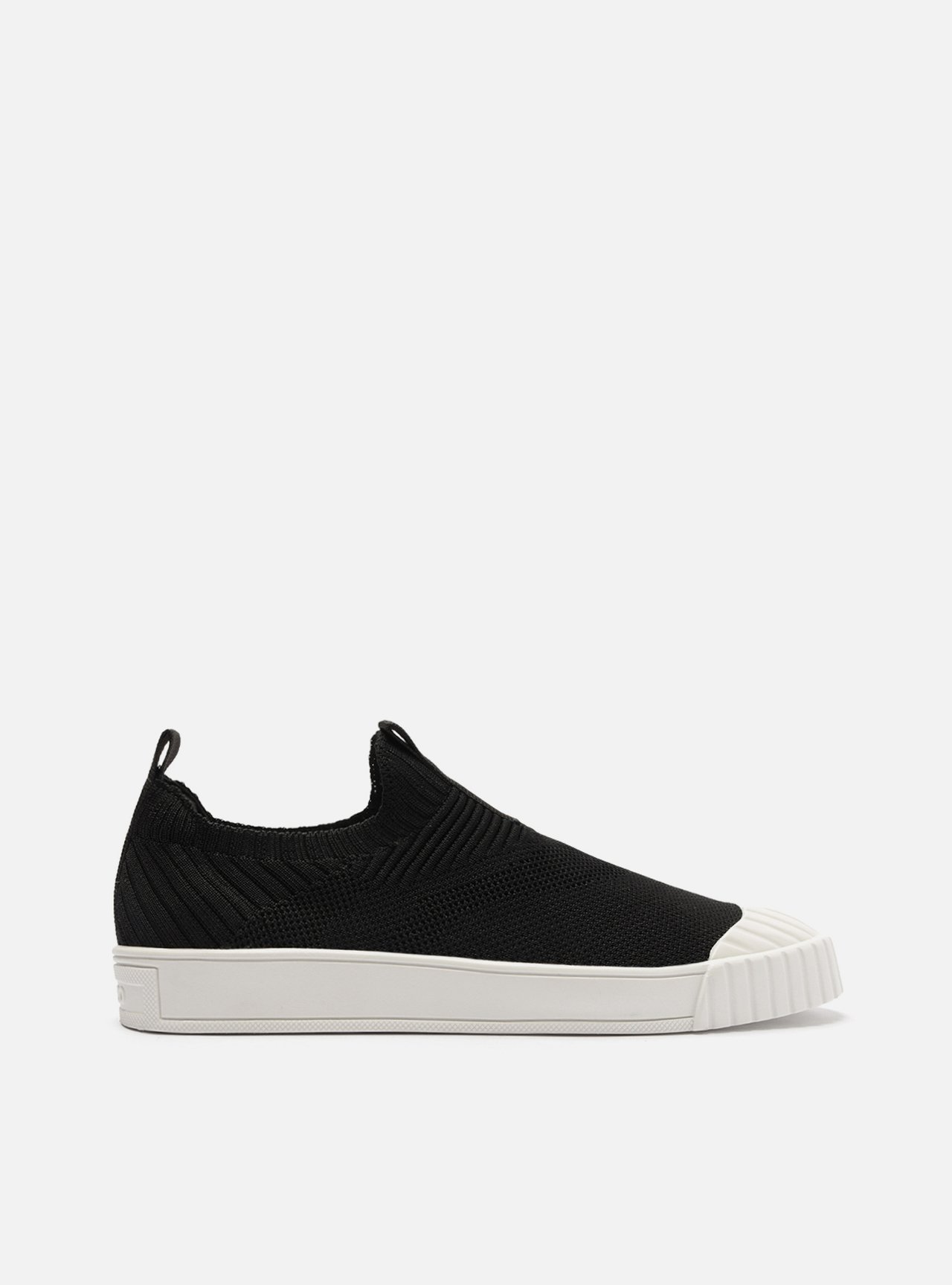 T nis Slip On Preto Knit Biqueira Arezzo Sorocaba