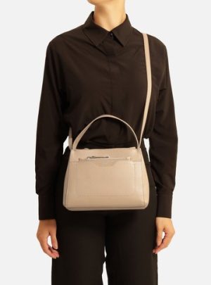 Bolsa Tote Bege Emily M?dia