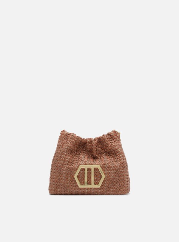 Bolsa Tiracolo Vermelha Trama Esther Pequena