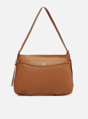 Bolsa Hobo Marrom Grande Al?a Fivela