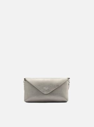 Bolsa Tiracolo Prata Giorno Pequena Envelope