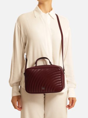 Bolsa Tiracolo Vermelha Elisa M?dia