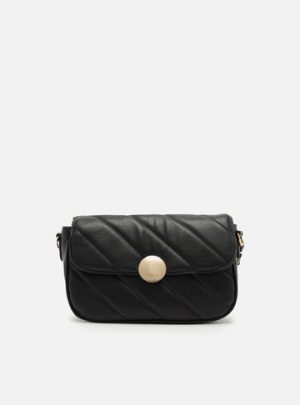 Bolsa Tiracolo Preta Pequena Matelass?
