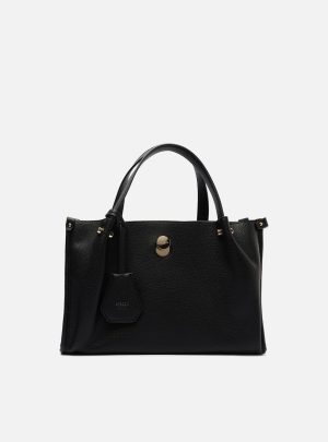 Bolsa Tote Preta M?dia